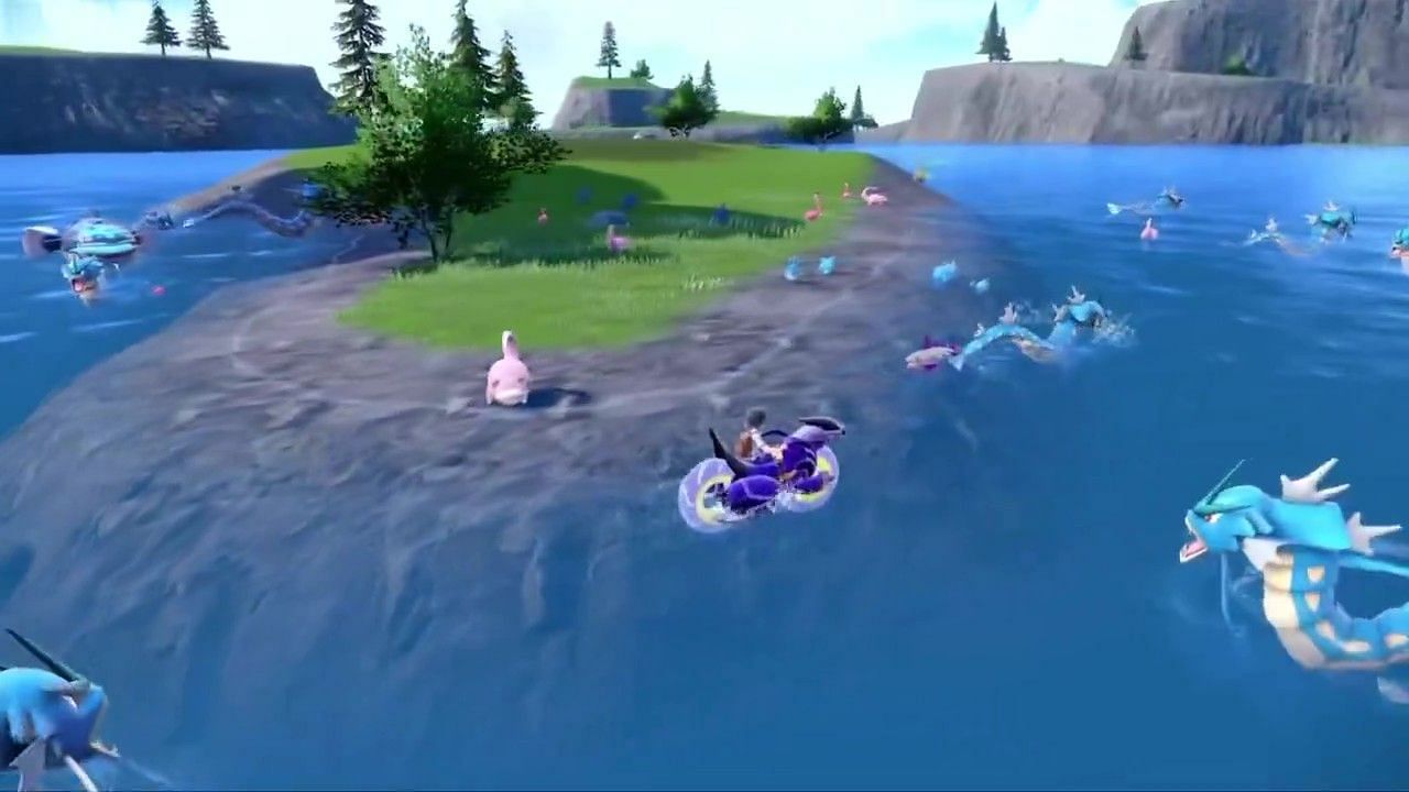 Pokemon Scarlet and Violet on Nintendo Switch 2 (Image via The Pokemon Company)